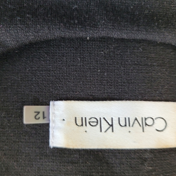 Calvin Klein sleeveless little black dress size 12 - Picture 3 of 3
